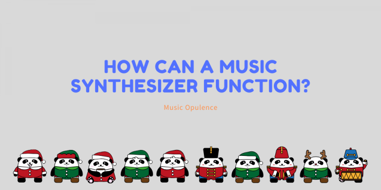 How Can A Music Synthesizer Function?