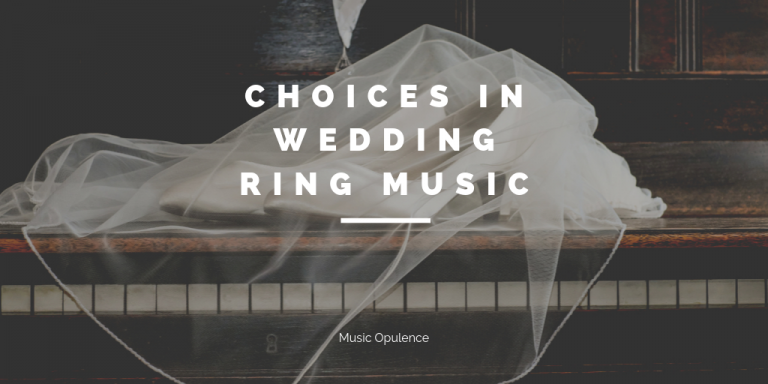 Choices In Wedding Rings Music