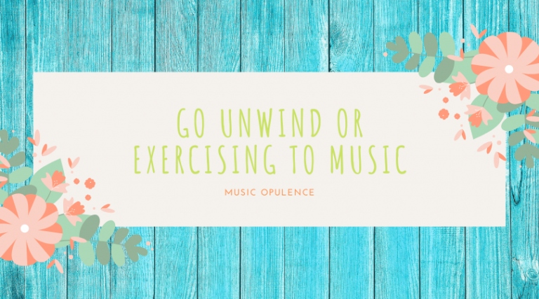 Feel nervous? Go unwind or exercising to music…
